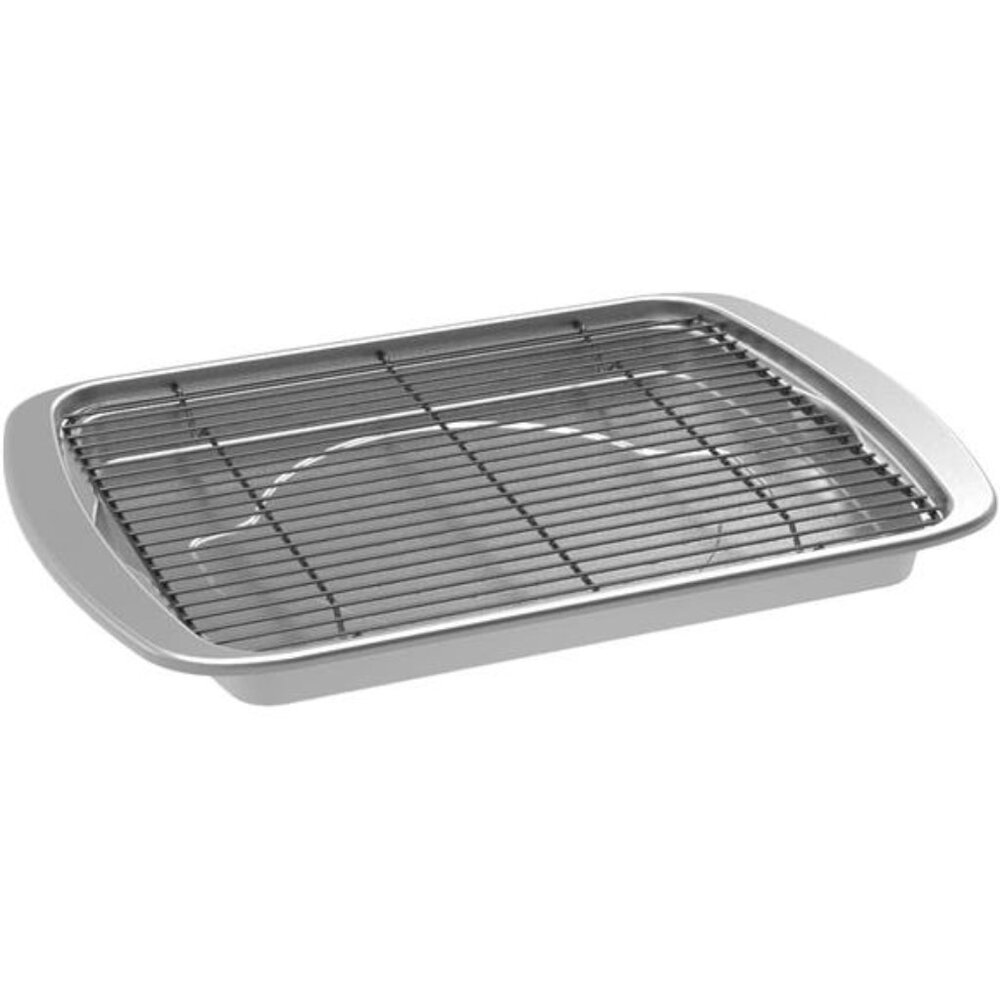 Nordic Ware Oven Crisp Baking Tray, 17.10 x 12.40 x 1.40 inches, Natural